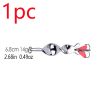 `1pc Spinner Spoon Fishing Lure; 10g 14g 21g 28g Fishing Lure Baits Treble Hook For Trout Pike Pesca; Fish Tackle - 3.27in