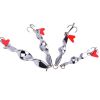 `1pc Spinner Spoon Fishing Lure; 10g 14g 21g 28g Fishing Lure Baits Treble Hook For Trout Pike Pesca; Fish Tackle - 2.36in