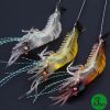 3pcs/7pcs Shrimp Lure Fishing Lures Artificial Bait - 3pcs