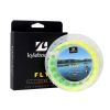 Kylebooker Fly Fishing Line with Welded Loop Floating Weight Forward Fly Lines 100FT WF 3 4 5 6 7 8 - Fluo Yellow+Fluo Green - WF7F