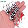 `1pc Spinner Spoon Fishing Lure; 10g 14g 21g 28g Fishing Lure Baits Treble Hook For Trout Pike Pesca; Fish Tackle - 2.68in