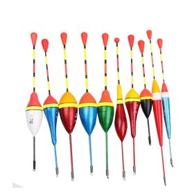 10pcs Fishing Floats Set Buoy Bobber Fluctuate Mixed Size Color Float Buoy Pesca Light Stick Floats - 10pcs/set