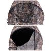 Hunting Blind Tent 1p Green Yellow with 1 Chair - yellow