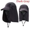 1pc Unisex Sun Shadow; Outdoor Mountaineering Sun Visor; Fisherman Hat; Fishing Cap; Fast Drying Cap - Purple