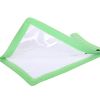 4 Packs Fishing Lure Wraps Clear PVC Protective Covers - Green - 4 Pack Medium 5.67in x 3.38in