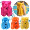 1pc Inflatable Floating Life Vest; Life Jacket For Swimming Pool Beach Kids Children - Yellow