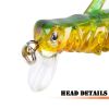 Fishing Bionic Grasshopper Lure; Wobbler Hard Bait For Freshwater 3g/0.11oz 35mm/1.38in - Color-A