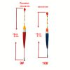 10pcs Fishing Floats Set Buoy Bobber Fluctuate Mixed Size Color Float Buoy Pesca Light Stick Floats - 10pcs/set