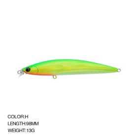 Lure Bait Mino Fake Bait Floating Water Long Shot (Option: H)