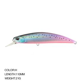 Lure Bait Minnow Bionic Fishing (Option: H)