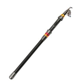 Carbon fishing rod short section mini sea rod (Option: Photo Color-2.1M)