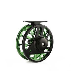 Fly fishing wheel CNN cutting fly wheel (Option: Green-A7)