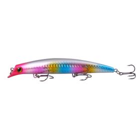 New Luya Water Surface Wave Climbing Plastic Fish Bait 12.5cm 14g (Option: Colorful)